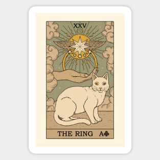 The Ring - Cats Tarot Sticker